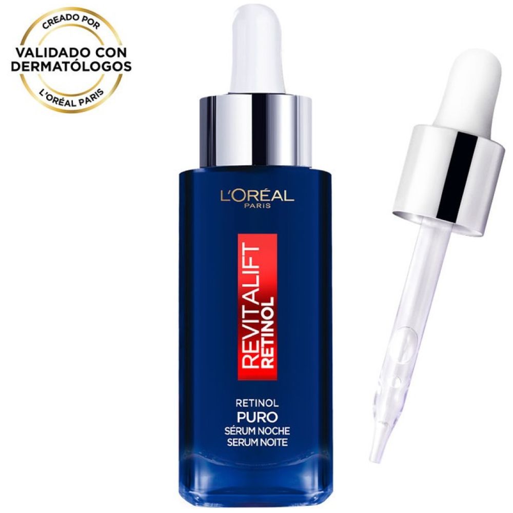 loreal revitalift retinol serum noche 30 ml