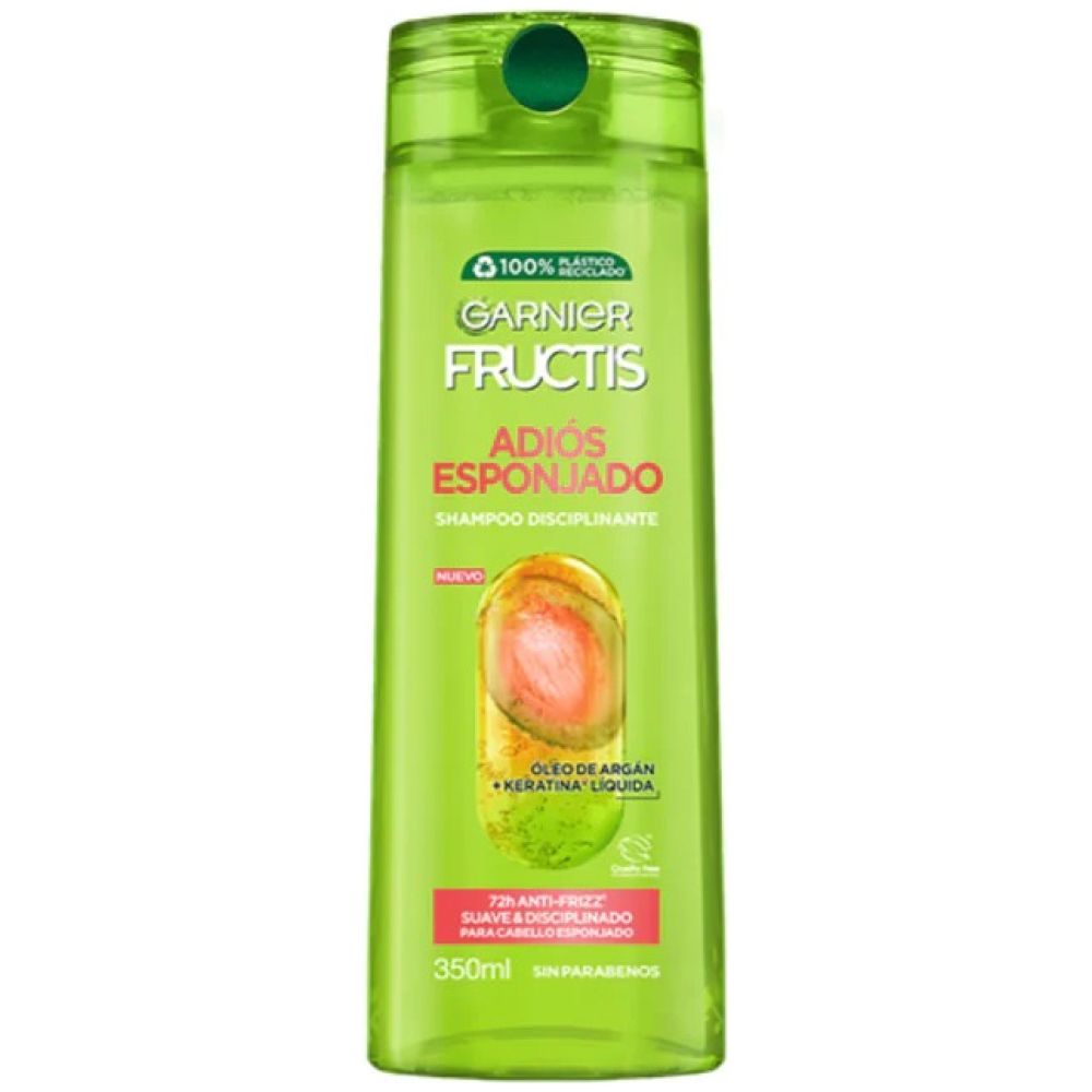 Shampoo Disciplinante Adios Esponjado 350ml Fructis