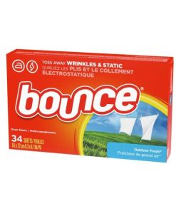 Toallas Antiestática Para Secadora Aroma Fresco 34 Hojas Bounce