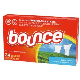 Toallas Antiestática Para Secadora Aroma Fresco 34 Hojas Bounce