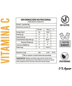Suplemento Alimenticio Vitamina C 500mg Perfect Bear