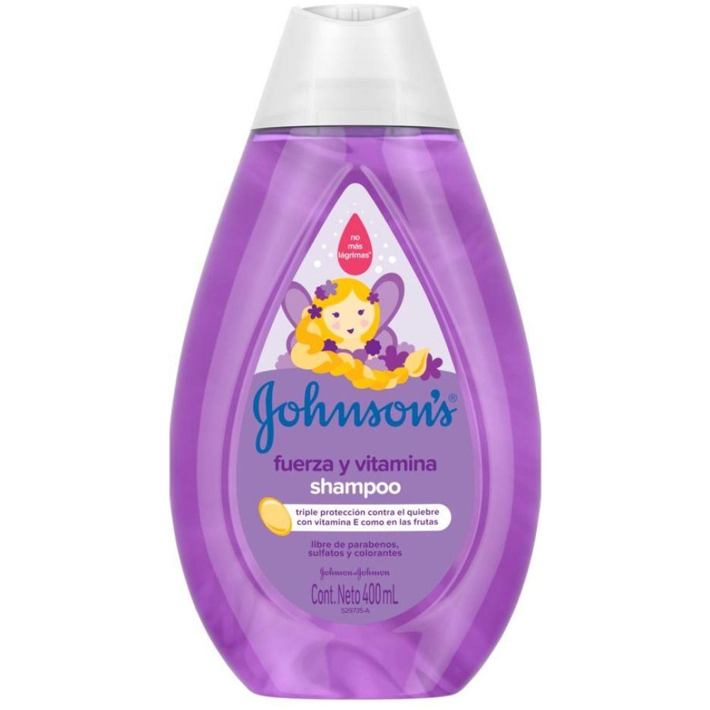 Shampoo Para Bebe Fuerza Y Vitamina 400ml Johnson's Baby