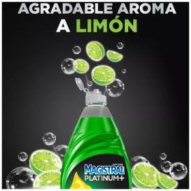 Lavaloza Platinum Mas Limon Verde 500Ml Magistral