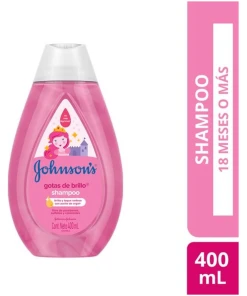 Shampoo gotas de brillo 400ml johnsons