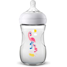 Mamadera Natural 260ml 1m+ Flamencos SCF070/21 Philips Avent
