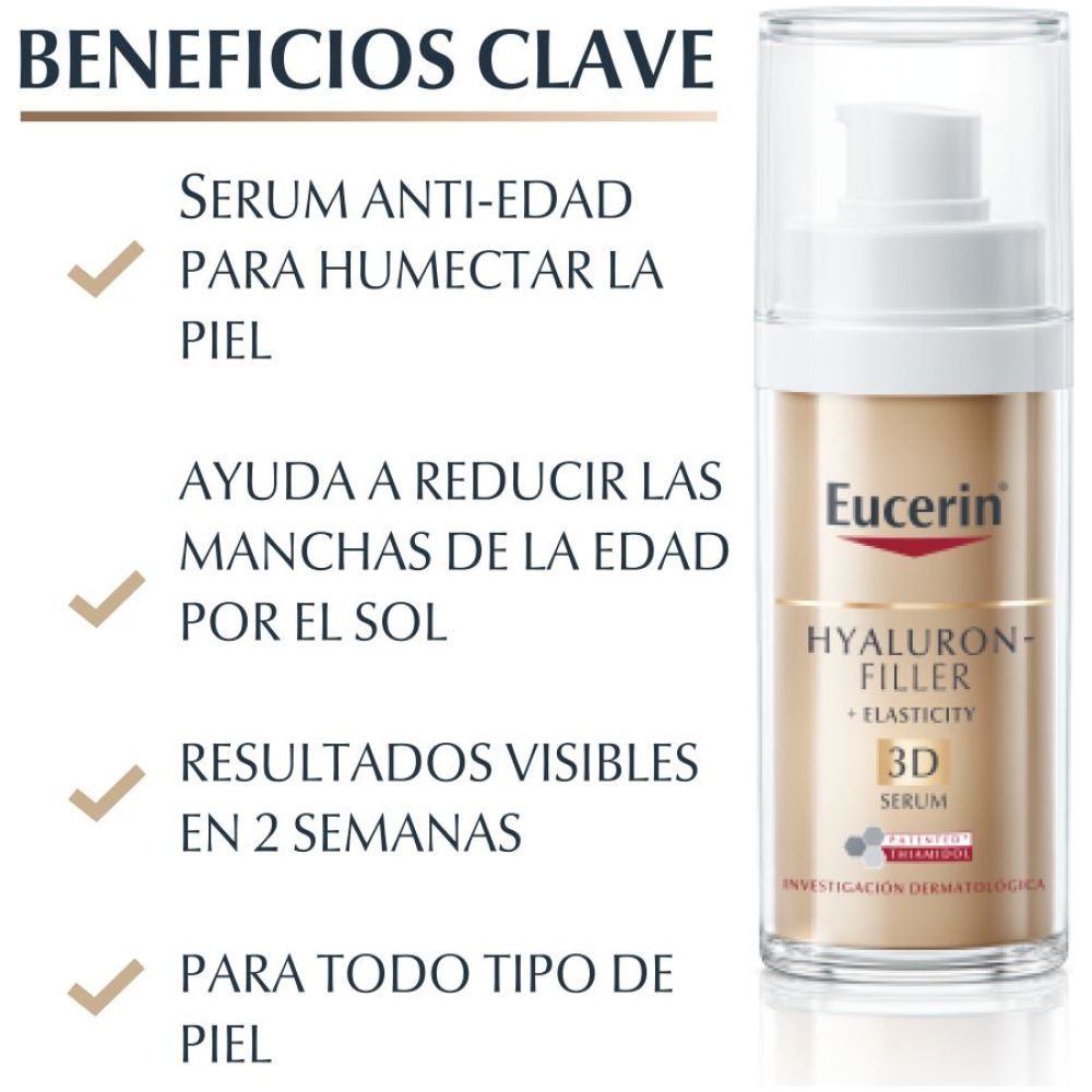 Eucerin Anti-Edad Hyaluron-Filler +Elasticity 3D Serum 30 Ml - Imagen 10