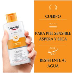 Eucerin Protector Solar Sensitive Protect Fps 50+ 400 ml - Imagen 4