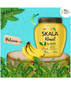 Mascara Capilar 2 en 1 Banana y Bacuri 1000g Skala