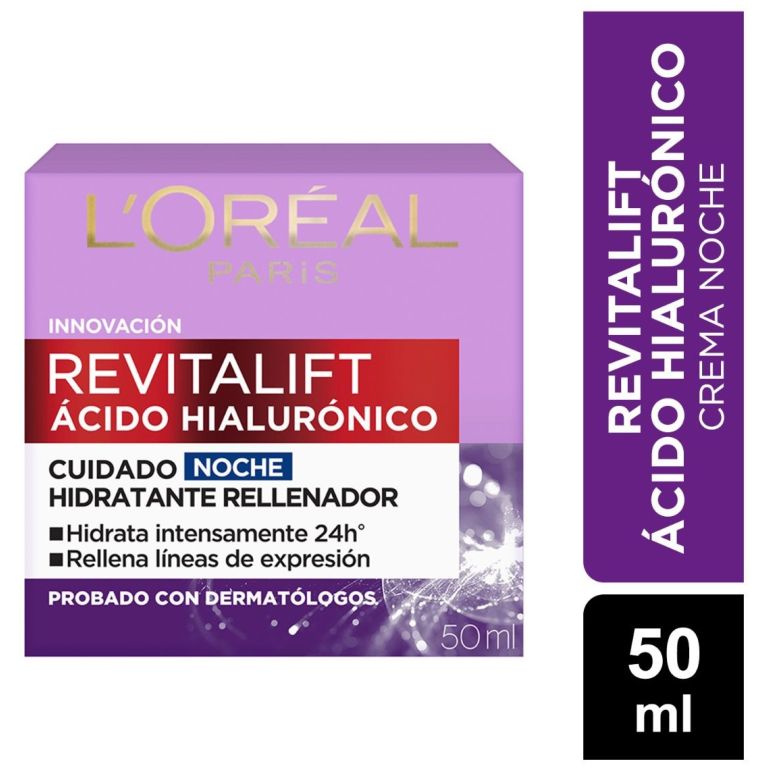 loreal revitalift acido hialuronico noche 50 ml