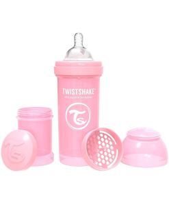 Mamadera Anti-Colic 260ml Rosado Twistshake