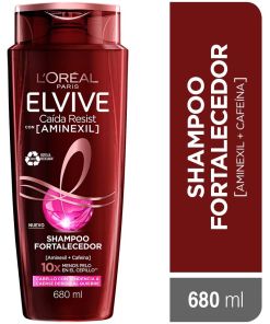 Shampoo Fortalecedor Caida Resist Con Aminexil 680ml Elvive