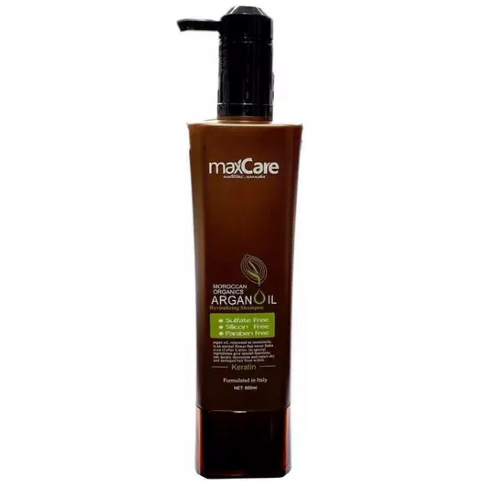 Shampoo Revitalizante Keratin Argan Oil 800Ml Maxcare