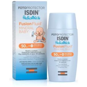 Fotoprotector Fusion Fluid Mineral Baby Spf50 50Ml Isdin