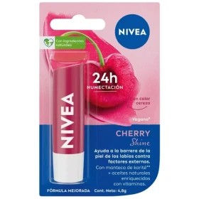 Balsamo Labial Hidratante Cherry Shine 4,8G Nivea