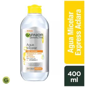 Agua Micelar Express Aclara Vitamina C 400Ml Garnier