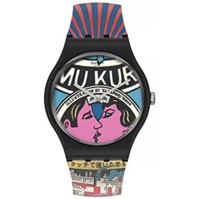 Reloj Analogo Unisex Suoz334 Swatch X Moma