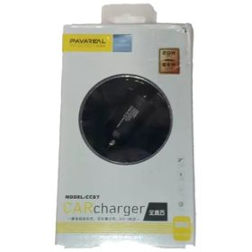 Cargador Para Auto Compatible Usb Y Entrada Tipo C Pavareal