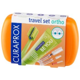 Travel Set Ortho Naranjo Curaprox