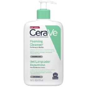 Gel Limpiador Espumoso Cerave 473 Ml Piel Normal A Grasa