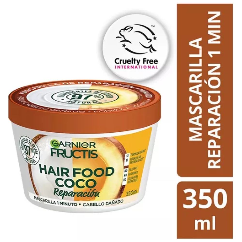 Tratamiento Reparacion Hair Food Coco 350Ml Garnier Fructis
