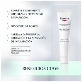 Crema Facial Accion Intensiva Noche Dermo Pure 40Ml Eucerin