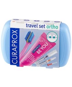 Travel Set Ortho Azul Curaprox