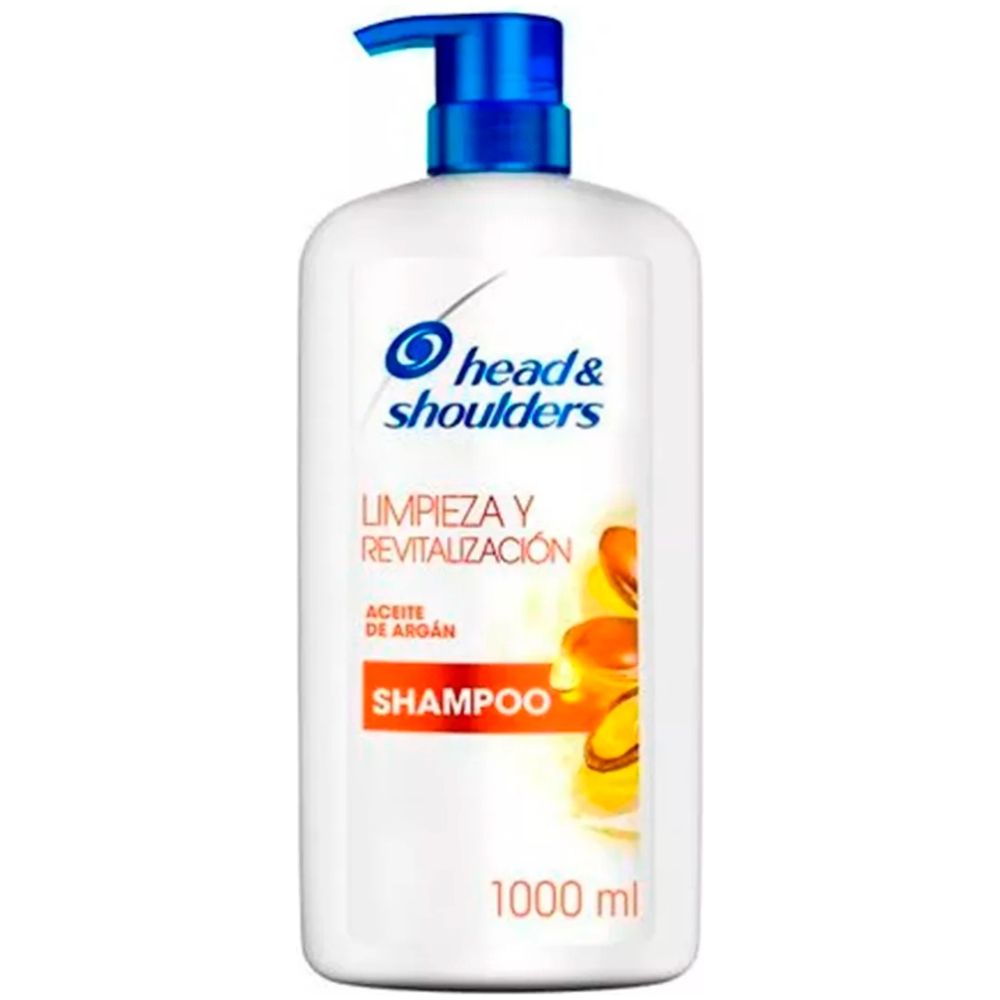 shampoo limpieza y revitalizacion 1000ml head & shoulders