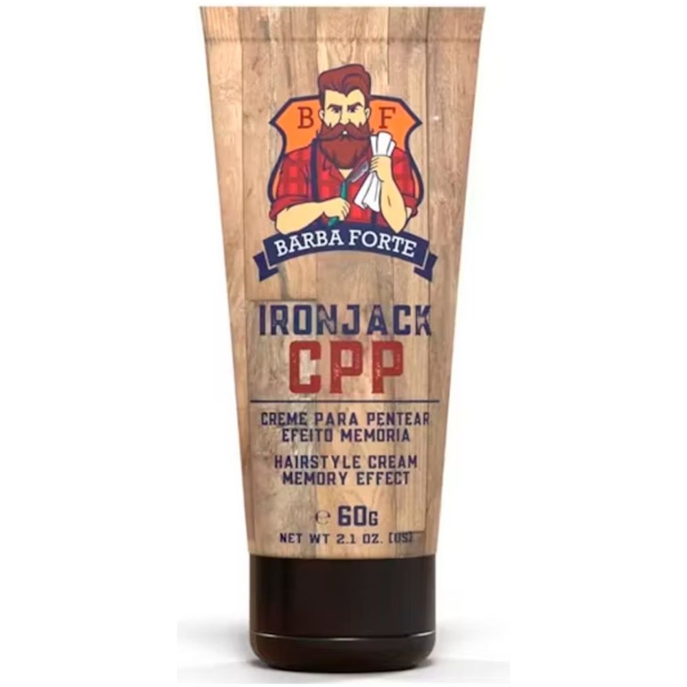 crema para peinar iron jack cpp 60g barba forte