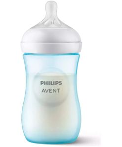Mamadera Natural Response 1m+ 260ml Azul Scy903/21 Avent