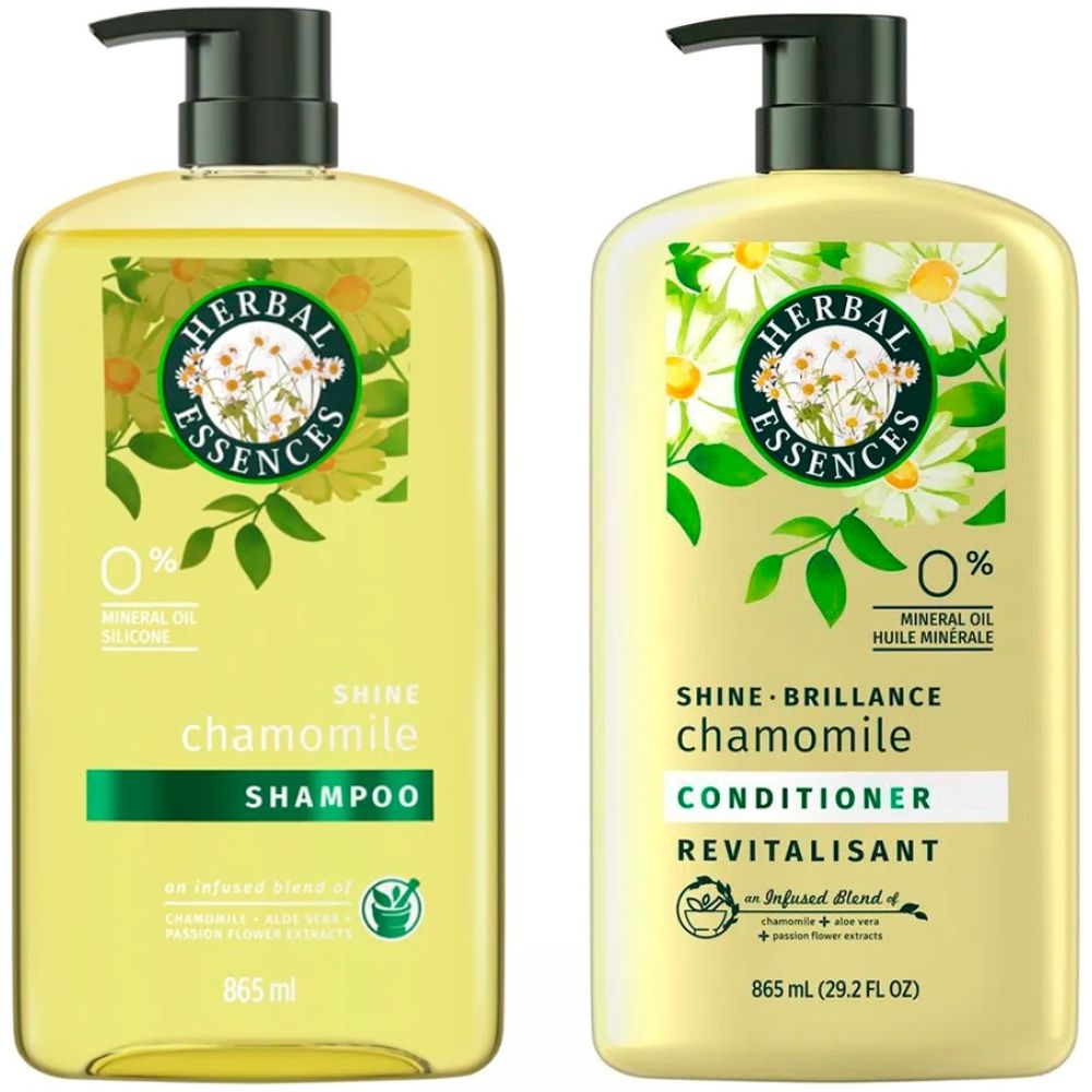 Shampoo Y Acondicionador Manzanilla 865ml Cu Herbal Essences