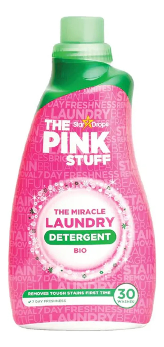 The Pink Stuff Detergente Bio Liquido Concentrado 960 Ml 1 The Pink Stuff Detergente Bio Liquido Concentrado 960 Ml