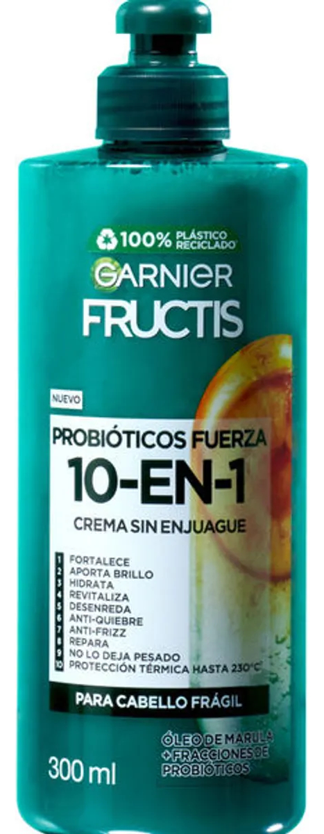 Crema De Peinar Probioticos Fuerza 10En1 300Ml Garnier 1 Crema De Peinar Probioticos Fuerza 10En1 300Ml Garnier