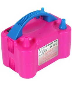 Inflador Globos Electrico Con 2 Inyectores 600w Portátil