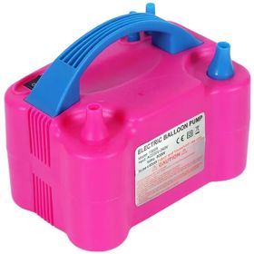 Inflador Globos Electrico Con 2 Inyectores 600w Portátil