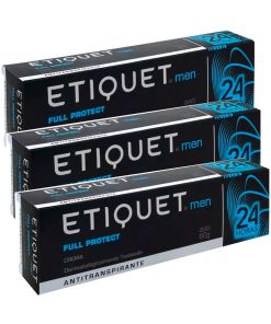 Pack Etiquet Antitranspirante Para Hombre 60g 3 Unidades