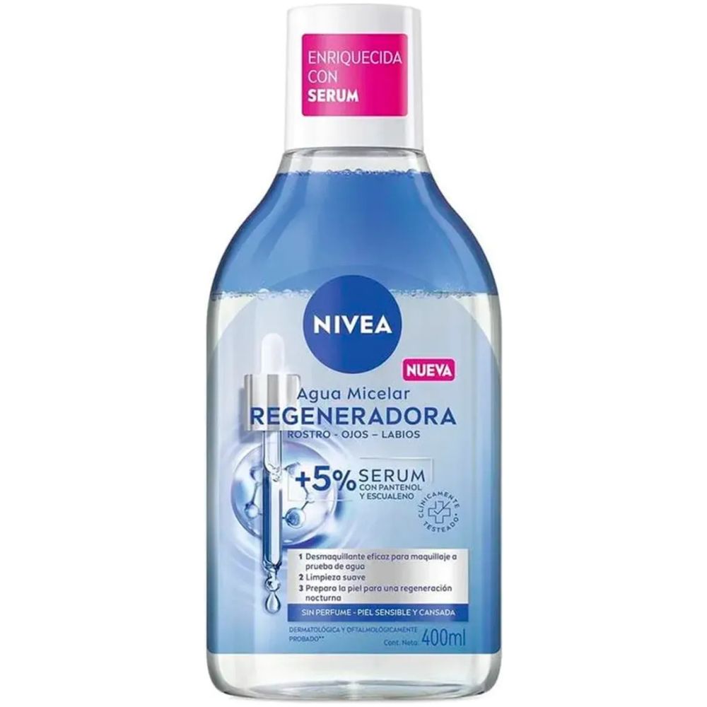 Nivea Agua Micelar Regeneradora 400Ml