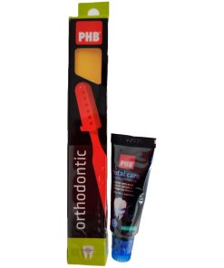 Cepillo Dental Orthodontic + Mini Pasta 15ml Total Care Phb