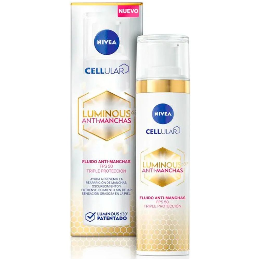 Nivea Luminous 630 Spf 50 40 Ml Tono Medio 3 En 1