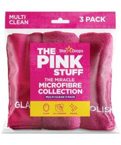 Paño De Microfibra The Pink Stuff 3 Unidades