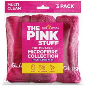 Paño De Microfibra The Pink Stuff 3 Unidades