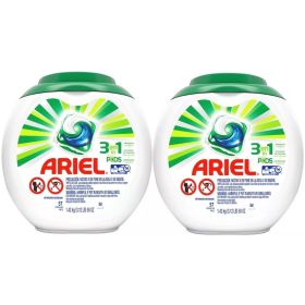 Pack 02 Ariel Pods Detergente 3 En 1 57 Capsulas Cu