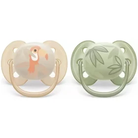 Chupete Ultra Soft 0m A 6m 2u Sensitive Skin Scf091/07 Avent
