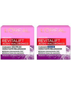 Crema Dia Y Noche Revitalift Acido Hialuronico 50g Cu Loreal