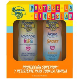 Banana Boat Pack Aqua Sport Y Advanced Kids 170 Gr Cu