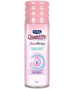 Gel De Afeitar Hidratante Piel Seca 200ml Quattro Women