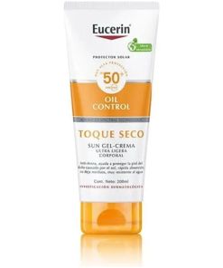 Eucerin Sun Fps50 Gel Crema Corporal Toque Seco 200ml