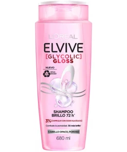 Shampoo Brillo 72h Glycolic Gloss 680ml Elvive