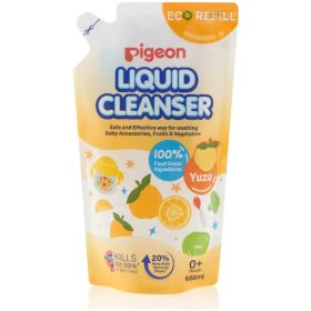 Pigeon Limpiador De Biberones Recarga 650ml Yuzu