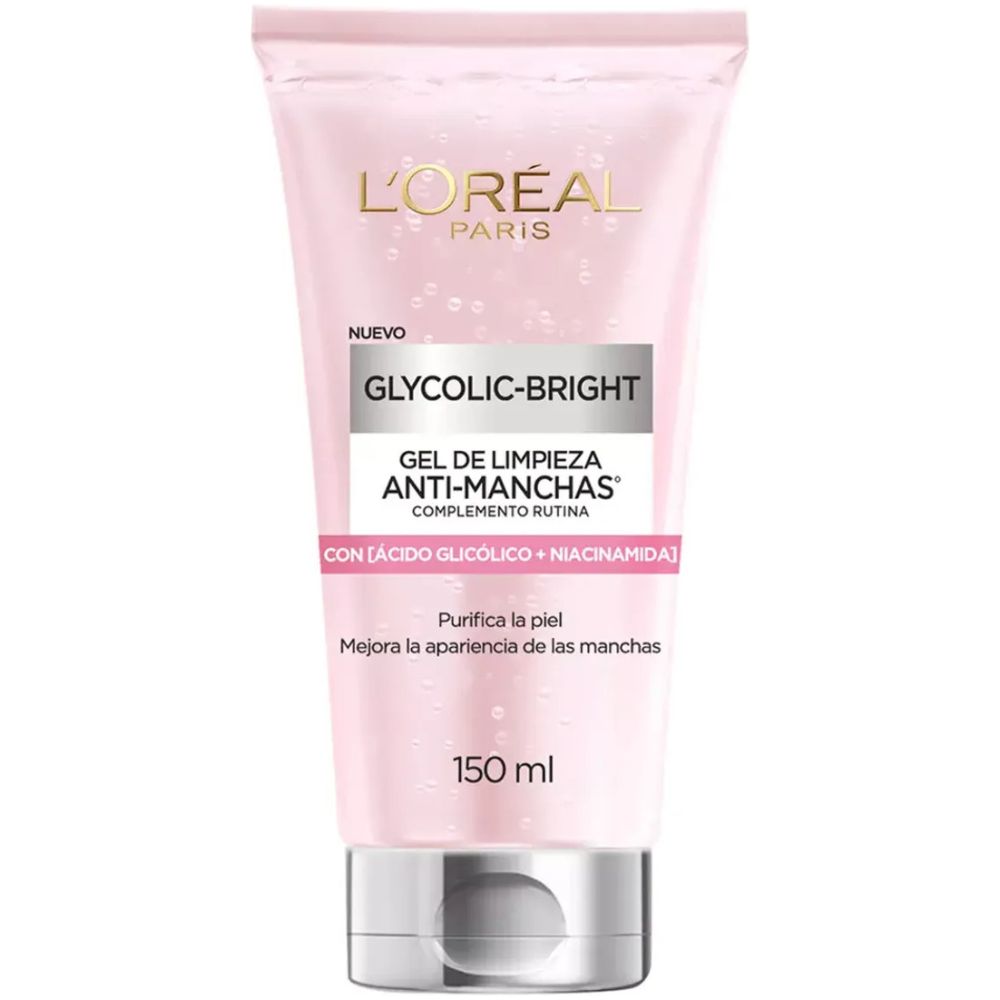 Loreal Paris Glycolic-bright Gel De Limpieza 150ml