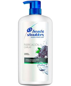 Shampoo Anti Caspa Purificacion Carbon 1000Ml Head&Shoulders